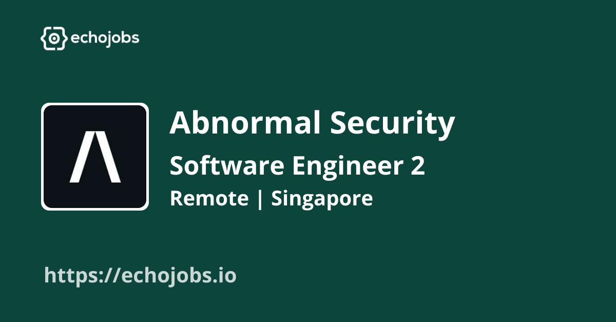 echojobs__io's tweet card. Abnormal Security is hiring Software Engineer 2 - Backend - Behavioral Security Products. Skills wanted: SQL, PostgreSQL, gRPC, Kafka, Redis, Kubernetes, API, AWS, Docker, Go. Work locations: Remote,...