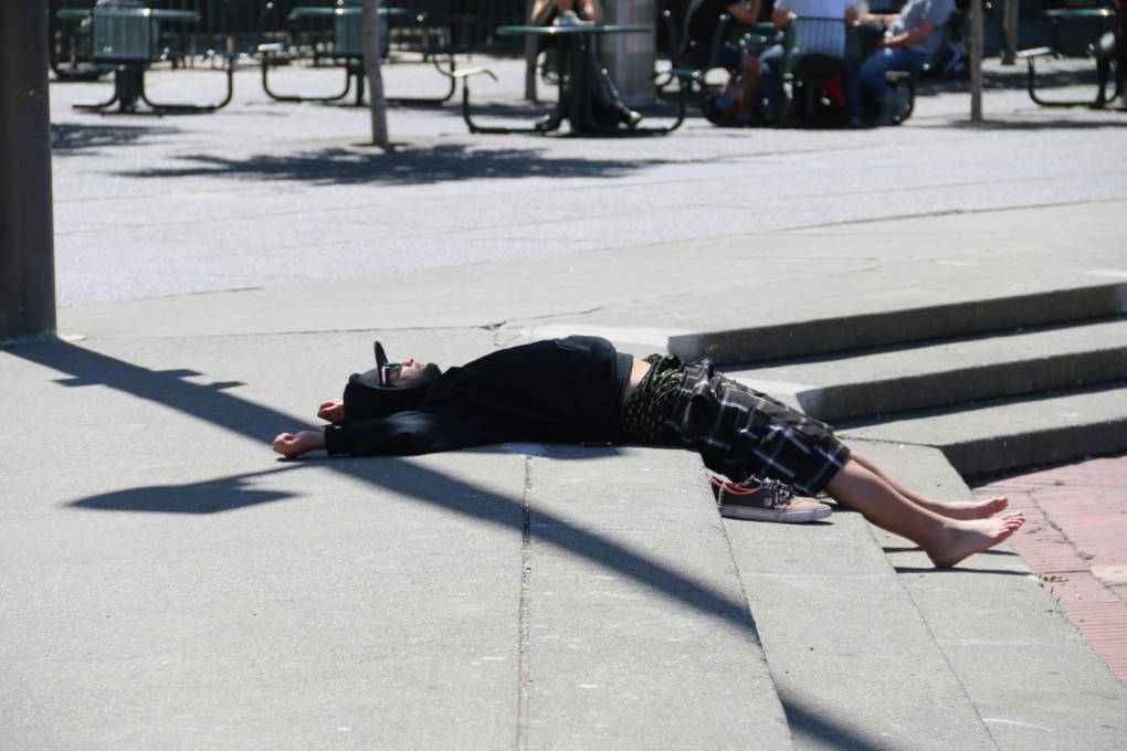 KQED's tweet card. A heat advisory is in effect throughout the San Francisco Bay Area.