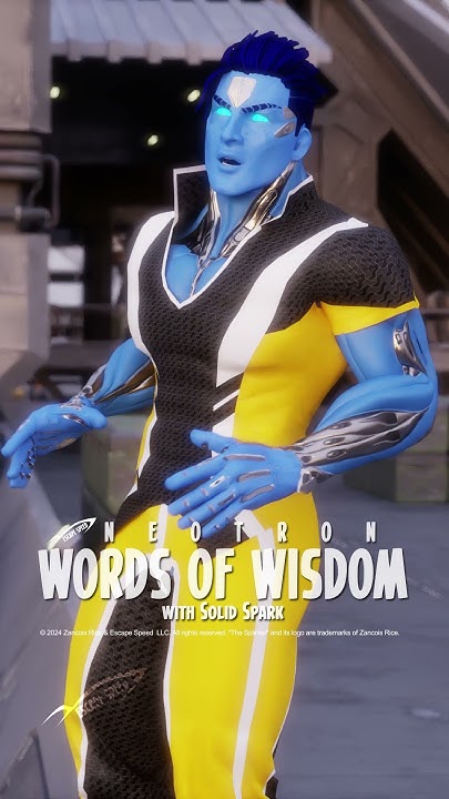 SplinterSciFi's tweet card. Neotron "Words of Wisdom" with Solid Spark No.002