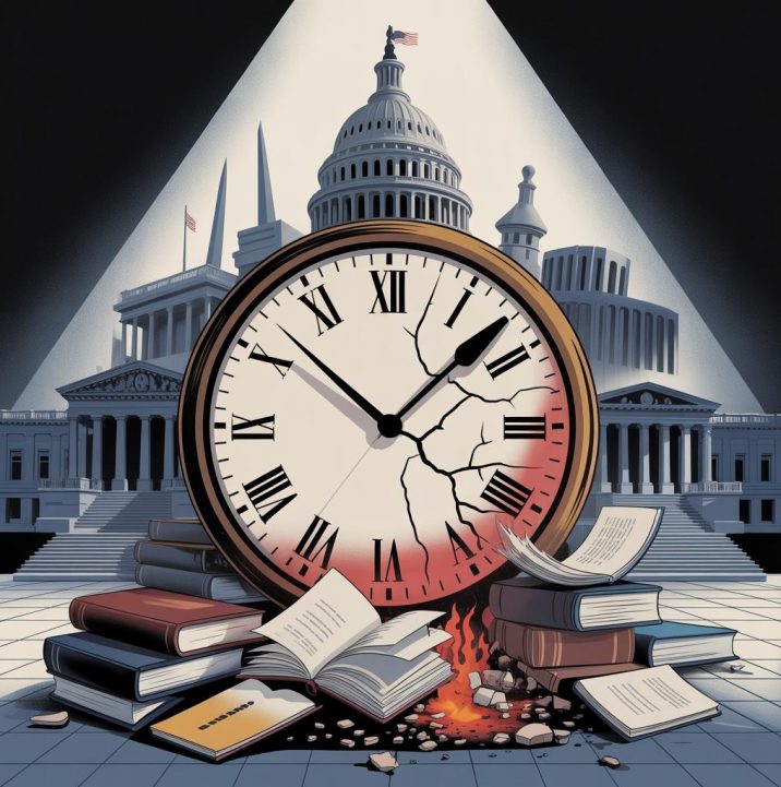 bafsolutions's tweet card. A look at 100 realities revealing the deliberate rollback of Black voices and civil rights. Is America spinning backward?