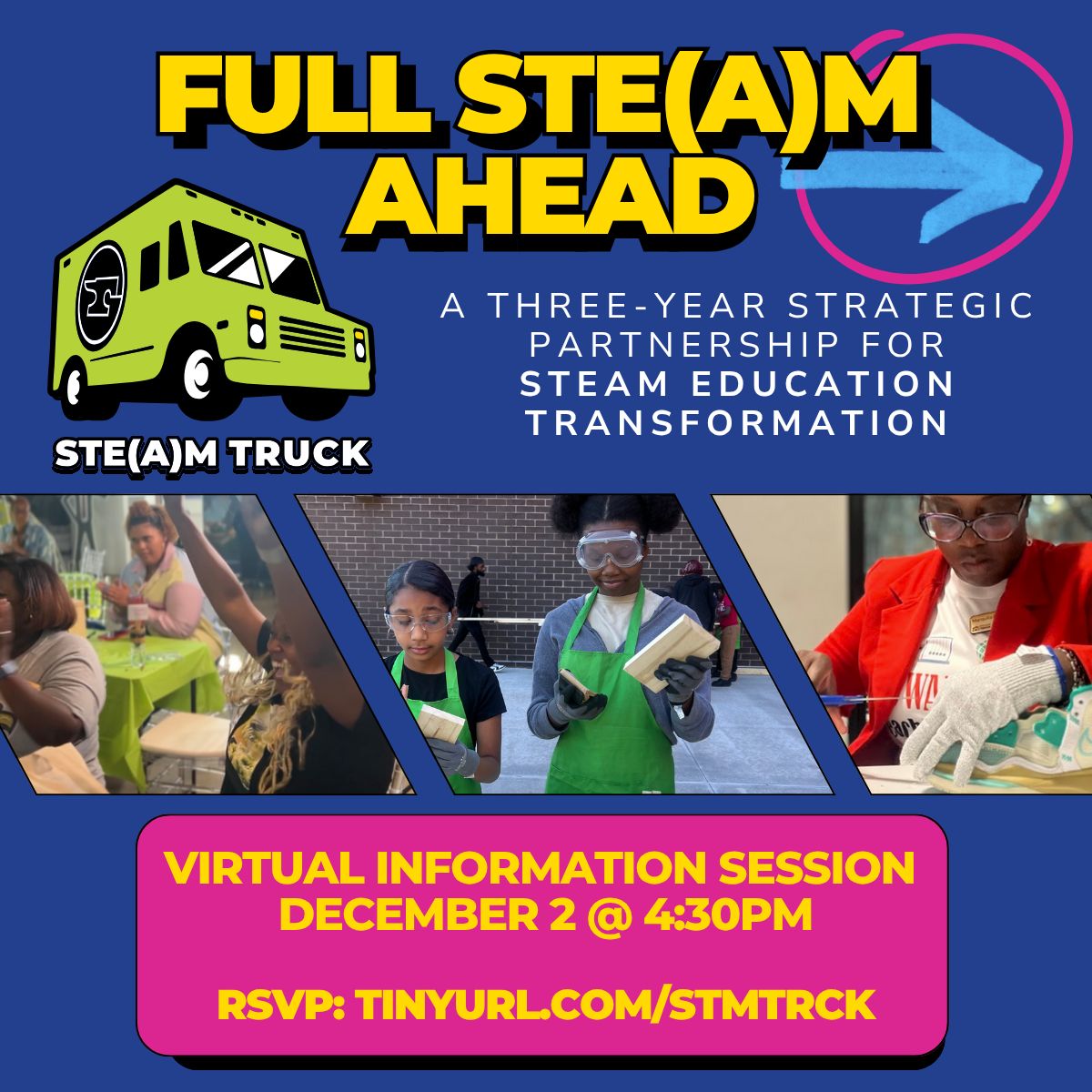 DocSTEM's tweet card. Calling Georgia district leaders, principals, STEM coordinators, and instructional coaches! Ready to transform STEM education at your school? Join our Full STE(A)M Ahead Informational Session and...