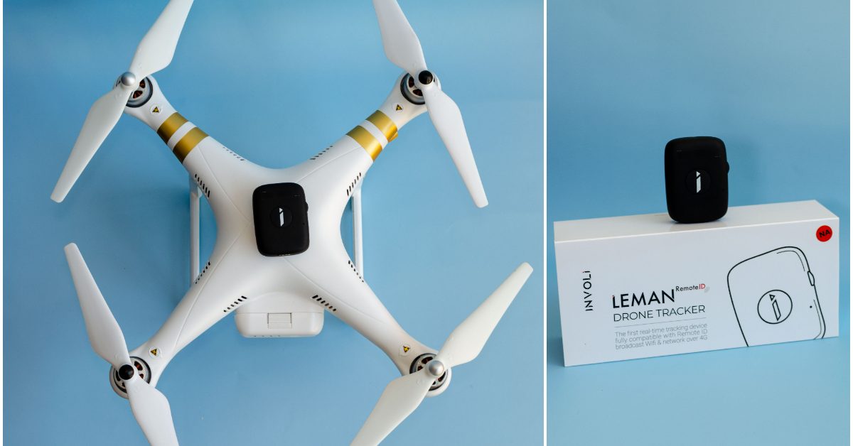 DroneDJ's tweet card. One of the ways drone pilots can fly safely and meet the identification requirements of the new Remote ID rule is through a broadcast module.