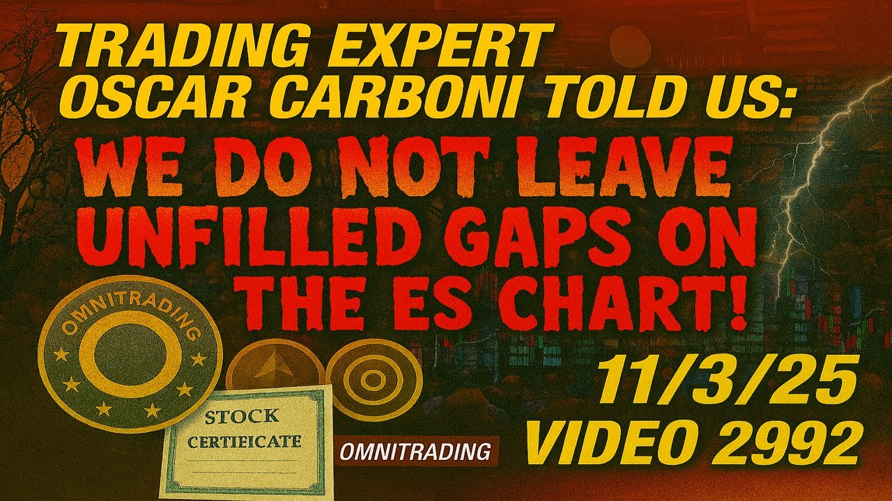livewithoscar's tweet card. Trading Expert Oscar Carboni Told Us We Do Not Leave Unfilled Gaps on...