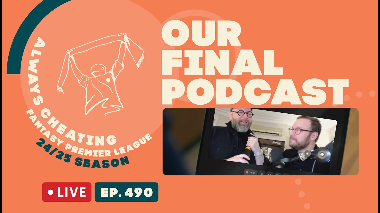 hailcheaters's tweet card. Our Final Podcast