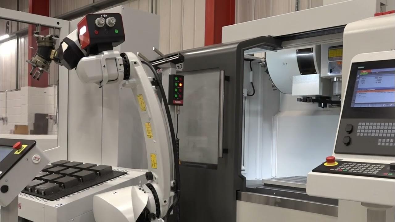 xyzmachinetools's tweet card. XYZ collaborated with Hydrafeed Ltd, the UK supplier of RoboJob to...