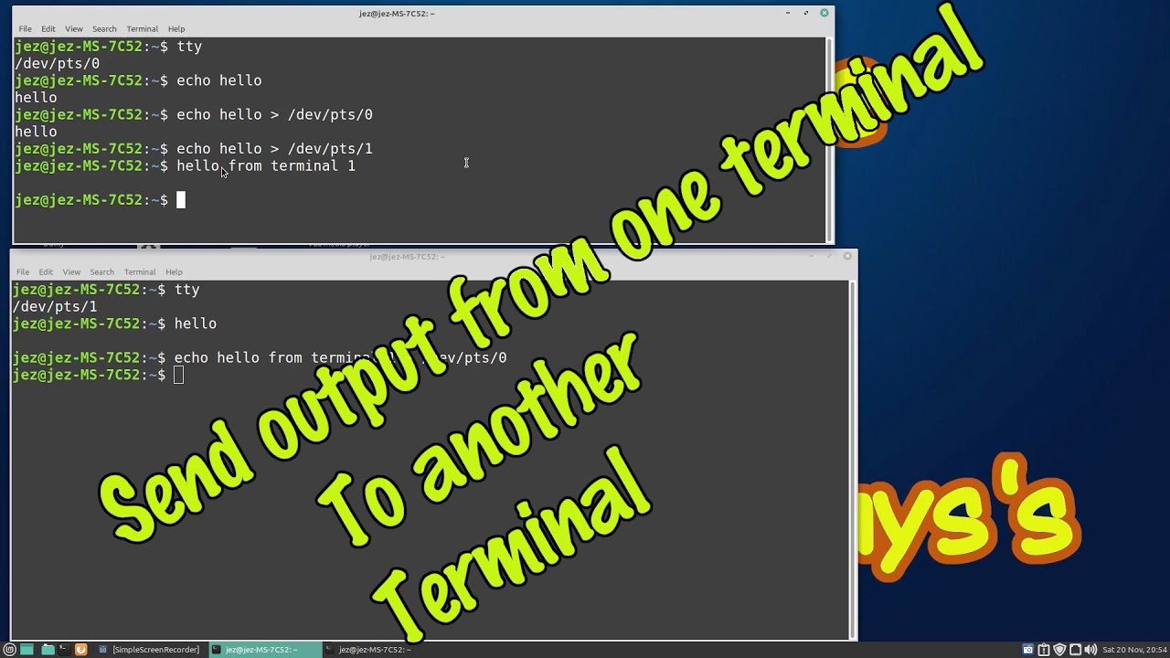 2j4ez's tweet card. Linux Wednesdays #79 Terminal output