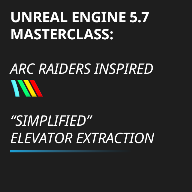 HollowsWoodsman's tweet card. In this one-hour Unreal Engine tutorial, you’ll build a complete, production-ready extraction elevator system inspired by modern extraction shooters lik...