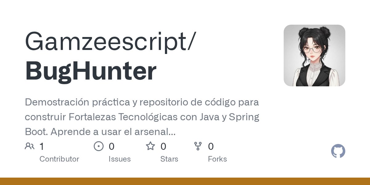 GamzeescriptDev's tweet card. Demostración práctica y repositorio de código para construir Fortalezas Tecnológicas con Java y Spring Boot. Aprende a usar el arsenal completo de testing de Spring (JUnit, Mockito, @WebMvcTest, @D...