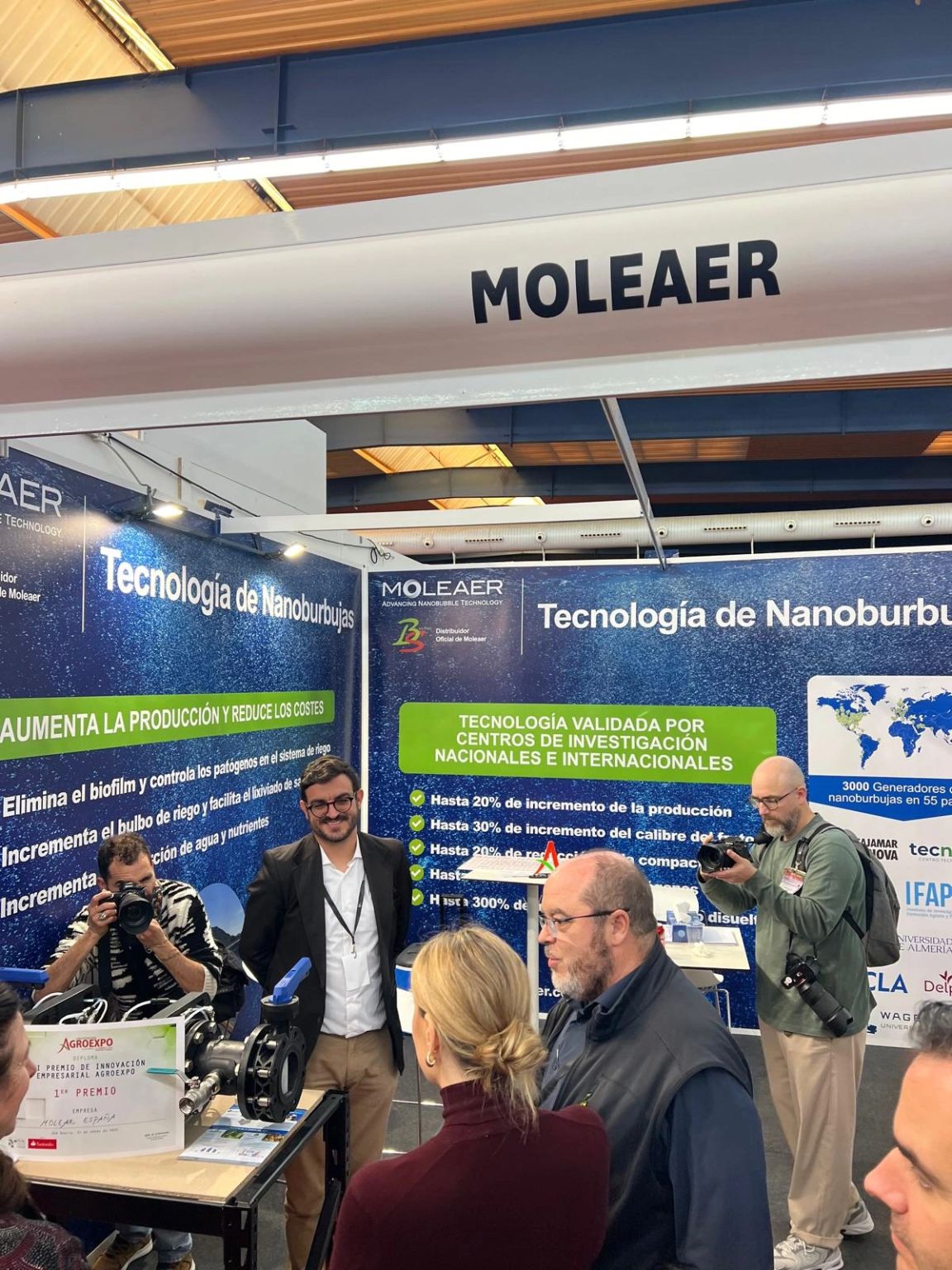 eic_vc's tweet card. 🥇Exciting news from Agroexpo Feria Internacional in Spain! We're very proud to share that Moleaer has won the 1st Prize in Innovation at Agroexpo Feria Internacional in Don Benito. This recognition...