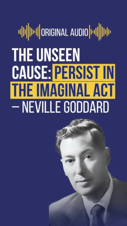 loadotorg's tweet card. The Unseen Cause: Persist In The Imaginal Act – Neville Goddard...
