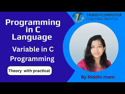 tccicomputer's tweet card. Variable in C Programming |variable kya he|#coding #cprogramming...