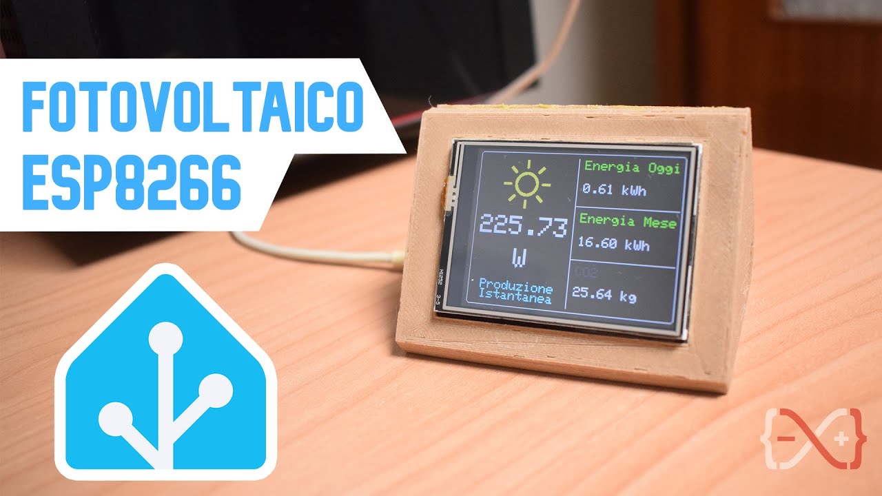 LBavastrelli's tweet card. Progetto ESP8266: Monitoraggio Fotovoltaico con Home Assistant