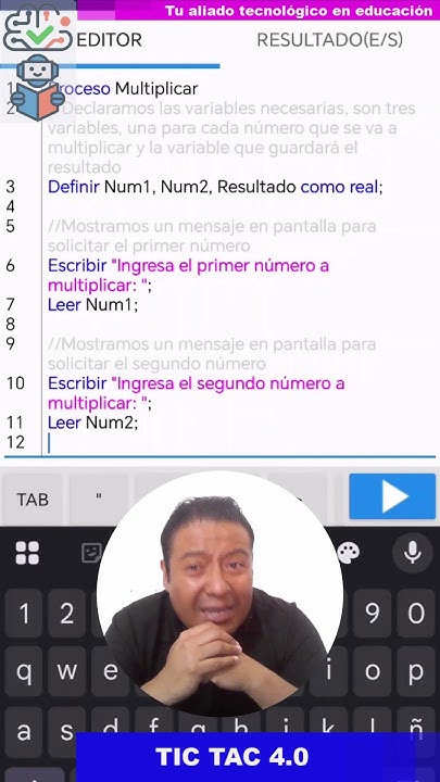 ElProffHerrera's tweet card. 🚀 Aprende a Multiplicar Dos Números con Pseudocódigo | Explicado...