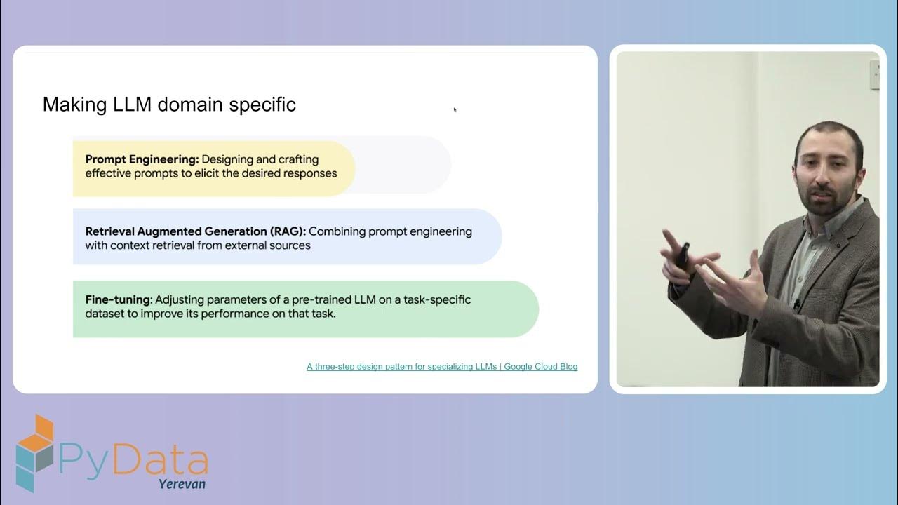 pydata_yerevan's tweet card. Gor Hayrapetyan & Karen Javadyan - Langchain: A Framework for...