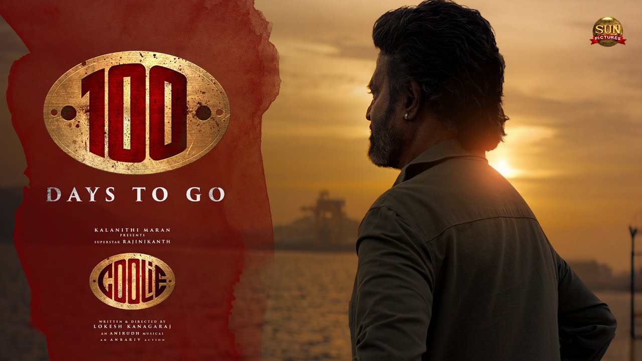 cinima_c's tweet card. #COOLIE - 100 Days to Go | Superstar Rajinikanth | Sun Pictures |...