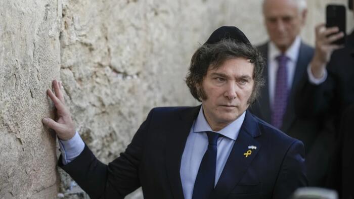 zerohedge's tweet card. After his election Milei "transformed Argentina from a critic of Israel to one of its staunchest supporters."