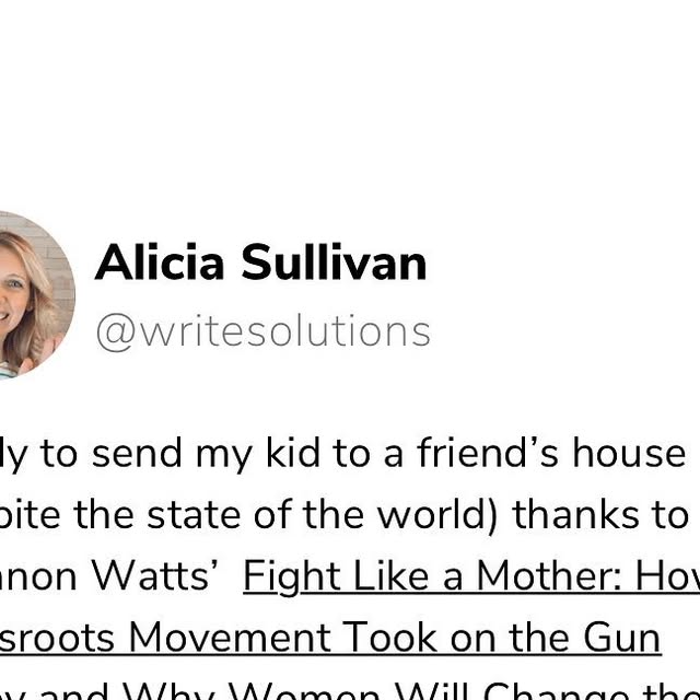 WriteS_olutions's tweet card. Alicia Sullivan (@writesolutions) • Instagram photos and videos