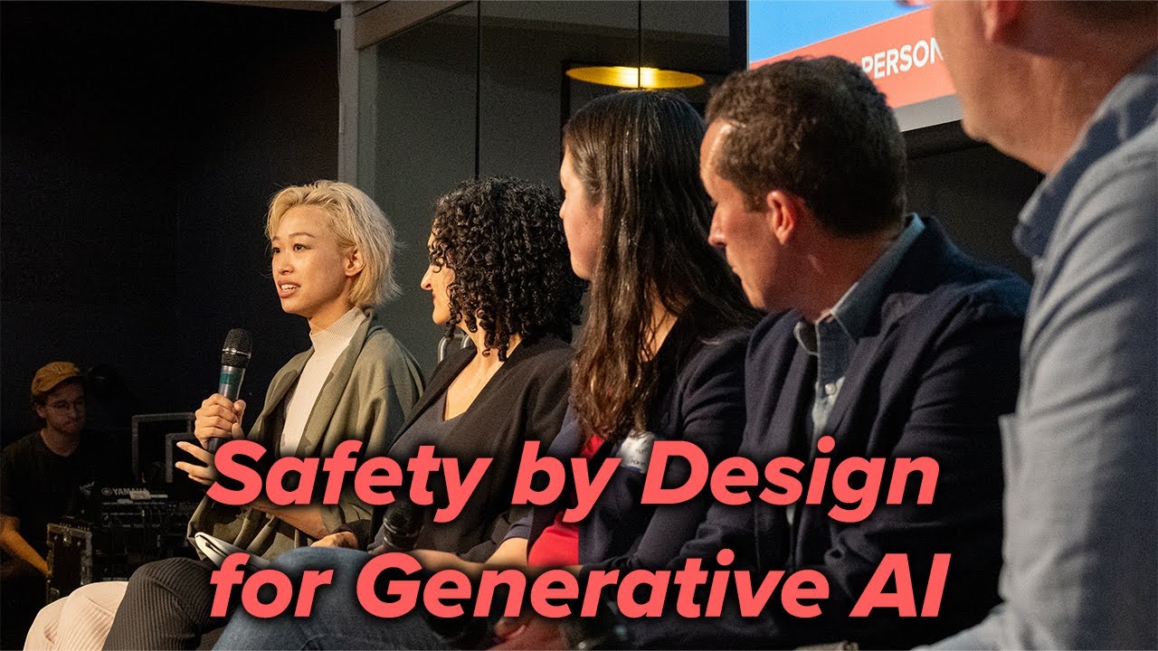 unicefprotects's tweet card. Panel: Safety by Design for Generative AI | The Future of Trust &...