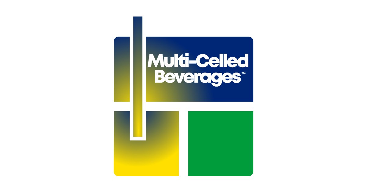 MultiCellBevs's tweet card. The Multi-Celled Beverage Corporation aims to manufacture the first round of marketable juice boxes