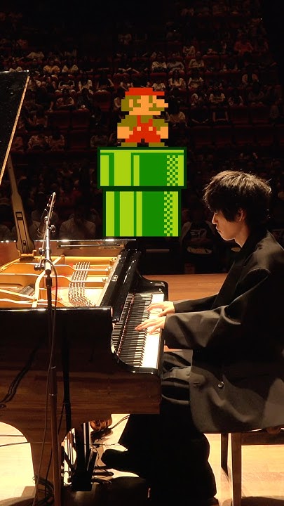 KDCoder's tweet card. 海外コンサートでマリオを完全再現 #piano