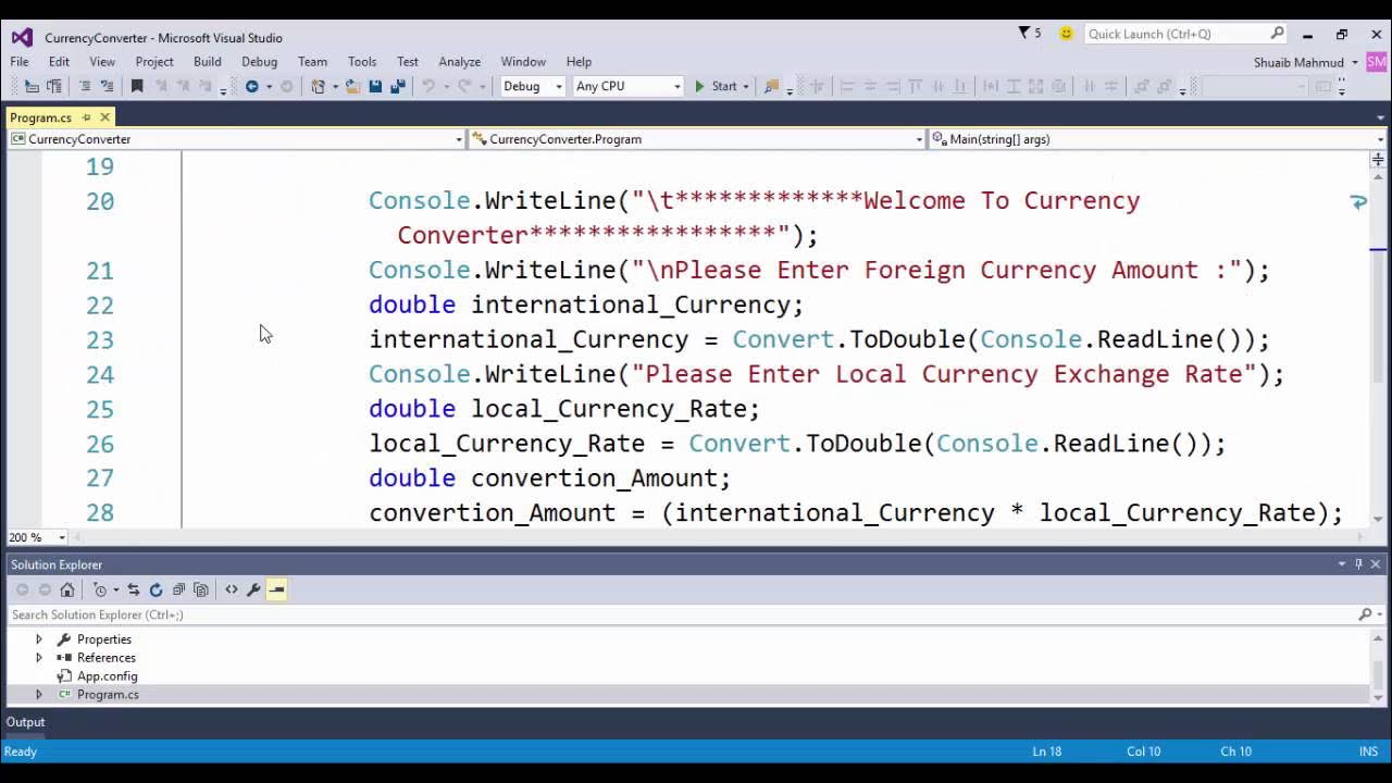 howtoprogram555's tweet card. 03 Visual Studio Interface