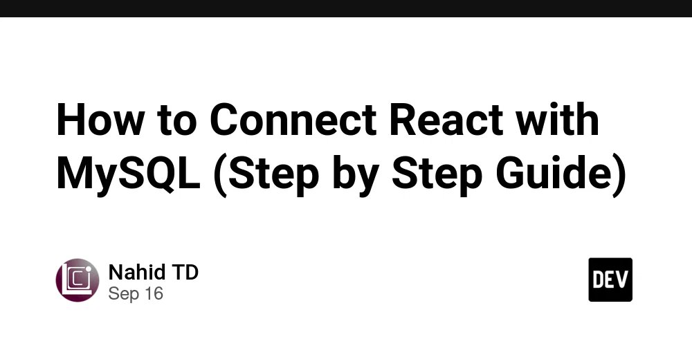 nagarjun_nm's tweet card. When building modern web applications, React is one of the most popular choices for the frontend. But...