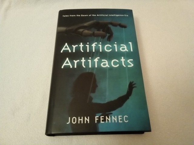 TStrawberryPost's tweet card. A look at a new book of short stories all centred around the subject of AI, artificial intelligence.