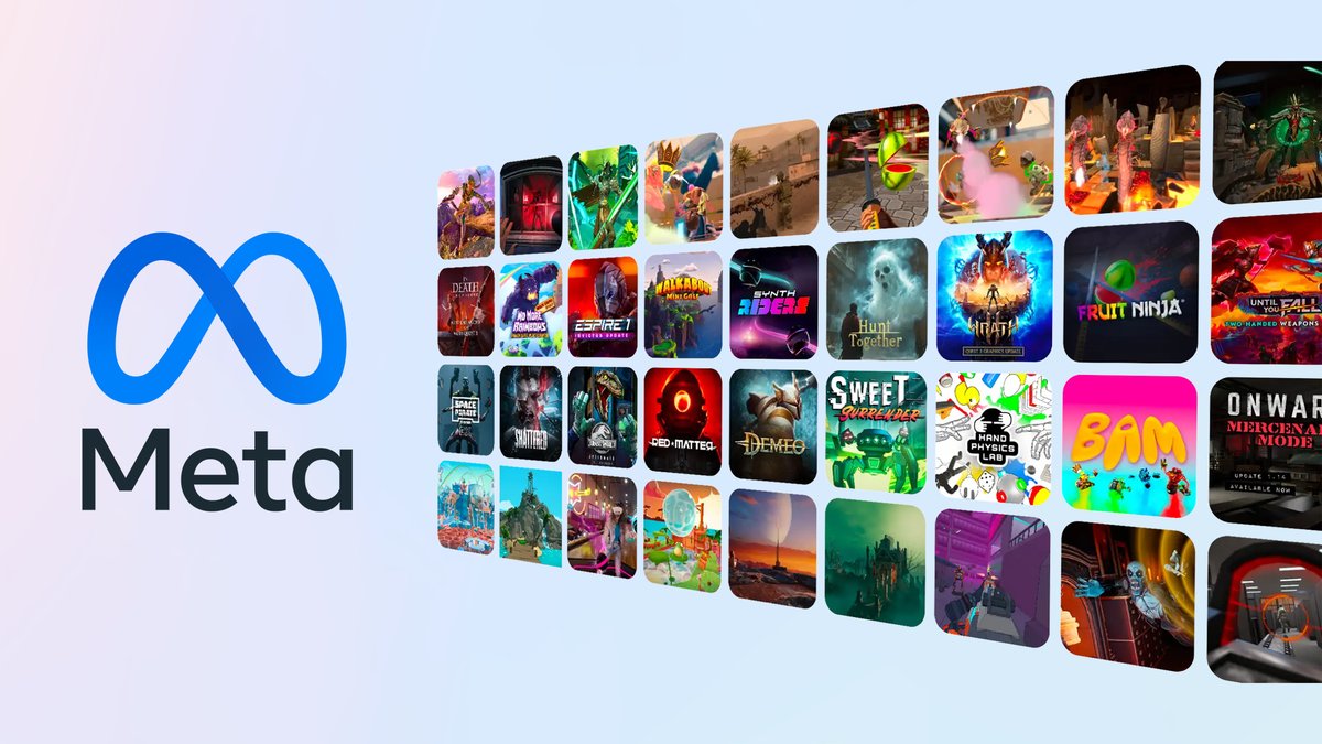 UploadVR's tweet card. The Meta Horizon Store's Black Friday sale, now on, offers 40% off hundreds of Quest games via this discount code.