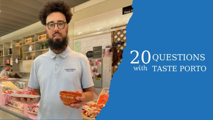 PortoFoodTours's tweet card. Welcome to "20 Questions with Taste Porto Team".