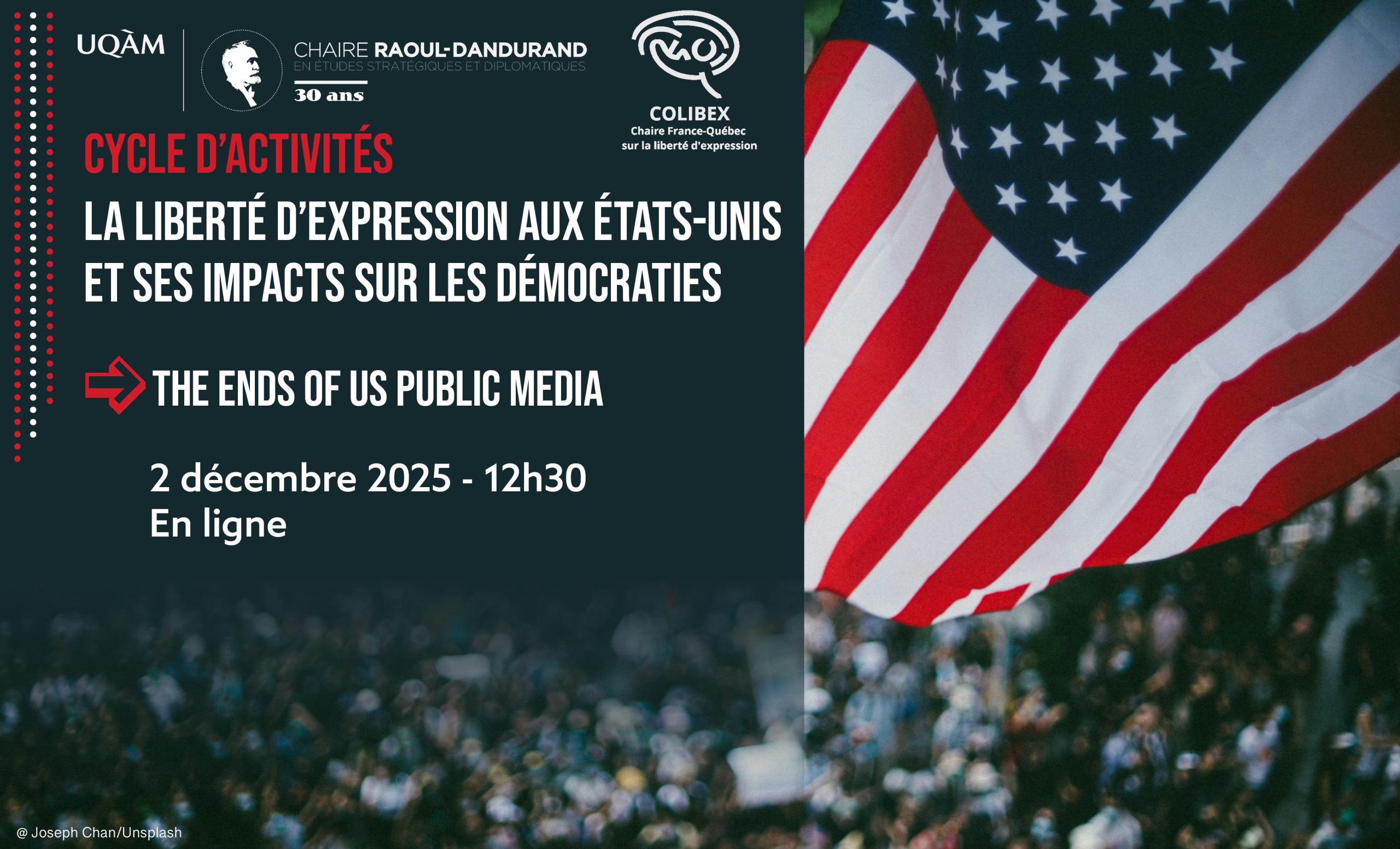 joshshepperd's tweet card. The Ends of US Public Media - Chaire Raoul-Dandurand en études stratégiques et diplomatiques - UQAM