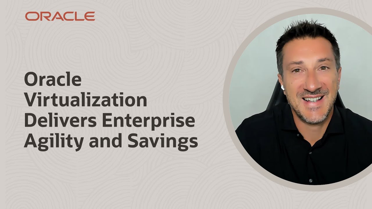 OracleLinux's tweet card. Oracle Virtualization: Modern Infrastructure with Predictable...