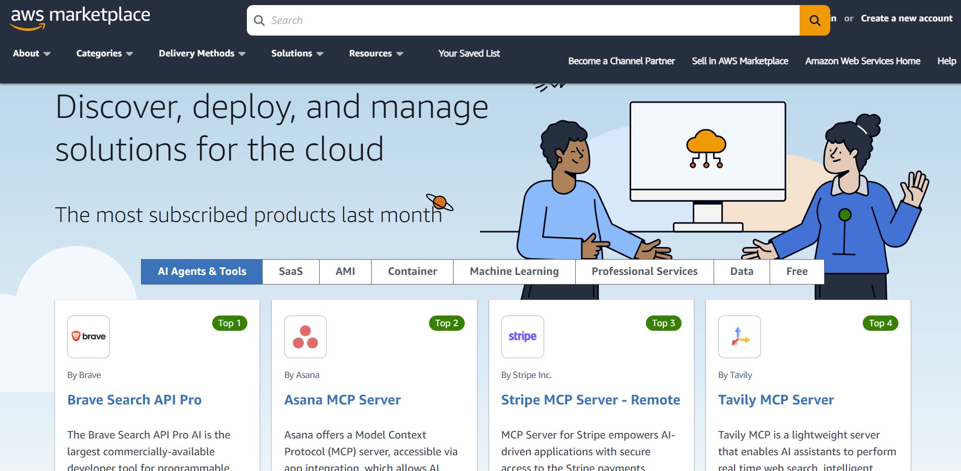 rwang0's tweet card. AWS Marketplace is moving beyond apps to offer multiple products bundled into one package, faster private offers and agent mode. AWS Marketplace is also accelerating processes post purchase. With the