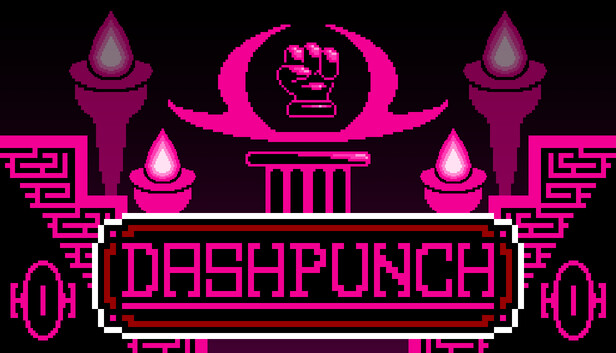 DASHPUNCH_Game's tweet card. After the Tyrant Hand is stolen by a mysterious figure, an ancient being awakens to return it to its rightful place before it's too late. Dash and Punch your way through corrupted dungeons that fall...