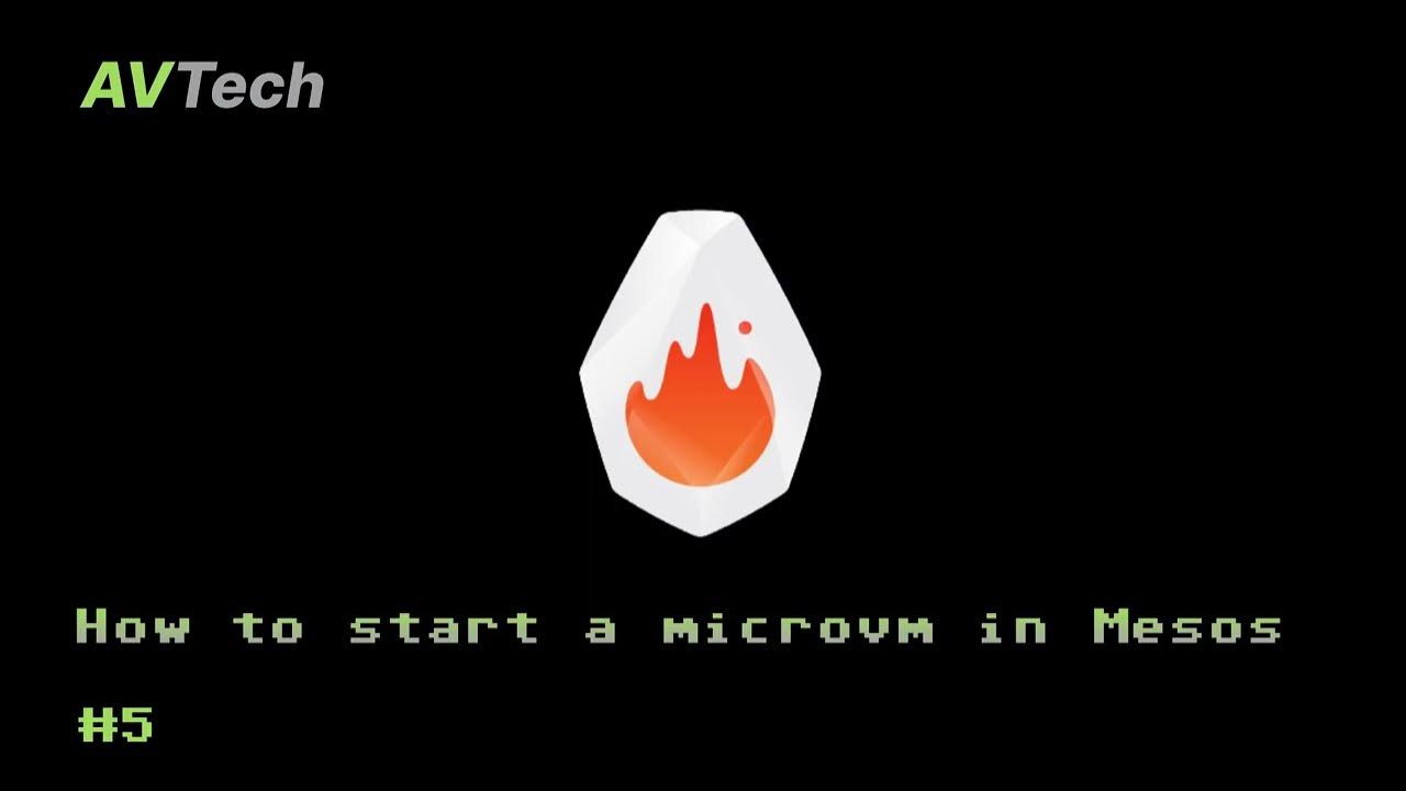avEnterIT's tweet card. How to start a MicroVM in Apache Mesos