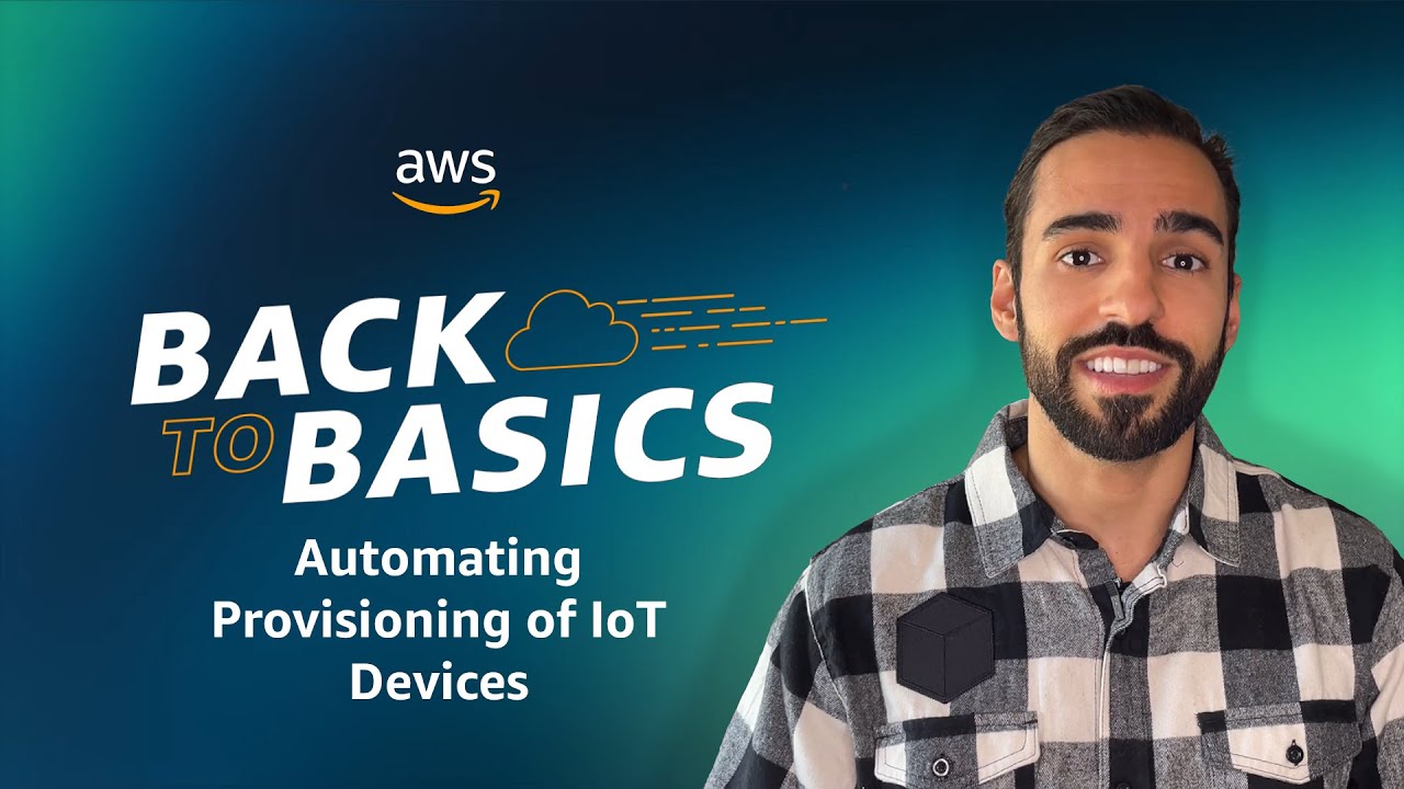 AWSArchitecture's tweet card. Back to Basics: Automating Provisioning of IoT Devices