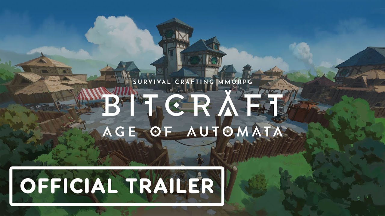 BitCraftOnline's tweet card. BitCraft - Official Gameplay Reveal Trailer