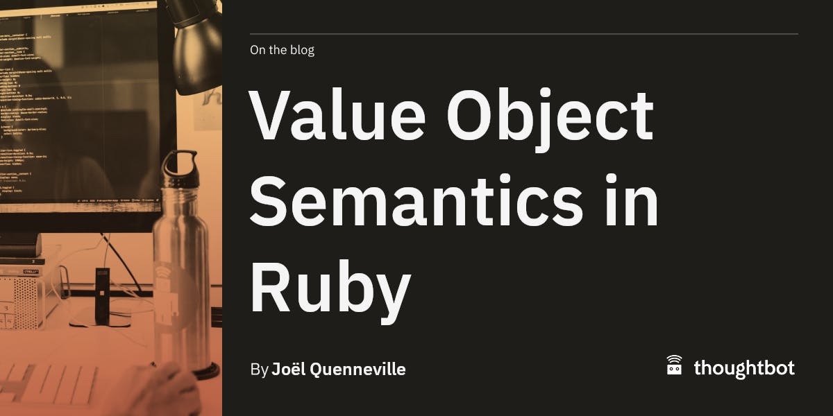 RubyInside's tweet card. What is the correct behavior of hash, ==, eql? and equal? for value objects?