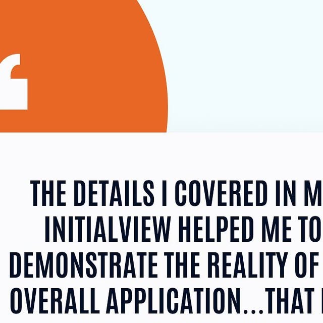 InitialView's tweet card. InitialView (@initialview) • Instagram photo