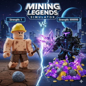 aalbagzlz's tweet card. Echa un vistazo a Simulador de mineros+. Es una de las millones de experiencias únicas en 3D generadas por los usuarios en Roblox. ⛏️ ¡Bienvenido a Miner Simulator+! ⛏️ ¿Estás listo para convertirte...