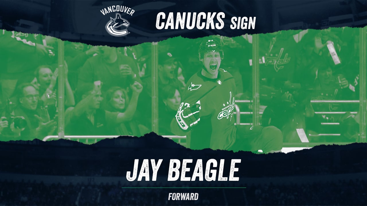 Canucks's tweet card. ...Vancouver welcomes 32-year-old on a four-year deal