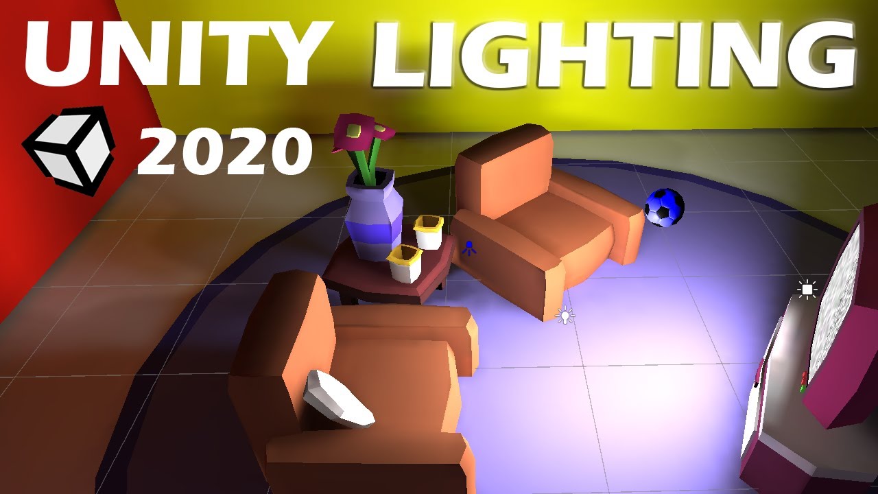 theunitygamedev's tweet card. UNITY LIGHTING 2020 TUTORIAL For Beginners - Tips, Basics and Settings