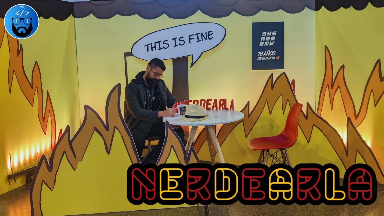 program_es's tweet card. 🎤 ¿Cómo es ser speaker en Nerdearla España? Mi experiencia completa...