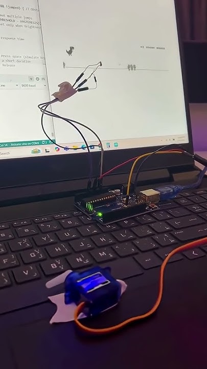 kirin_nico's tweet card. Hackeando el T-Rex de Google con Arduino #arduinonano #arduinouno...