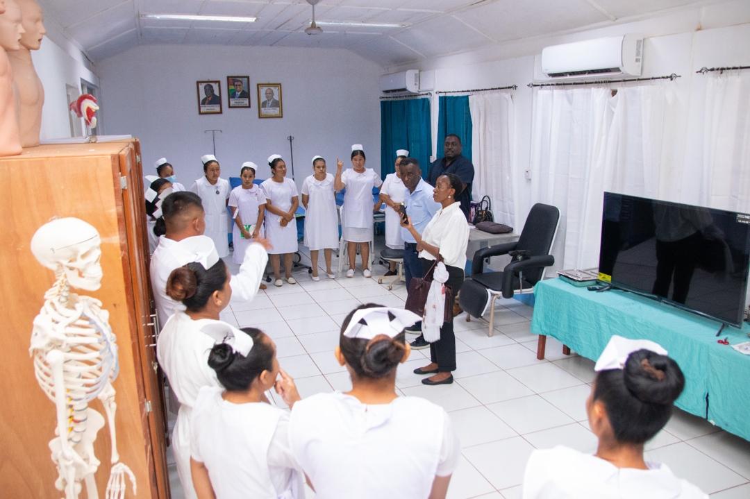 MMKavanagh's tweet card. Countries are most likely to have laws about health workers’ pay and least likely to provide them with mental health services and protection against