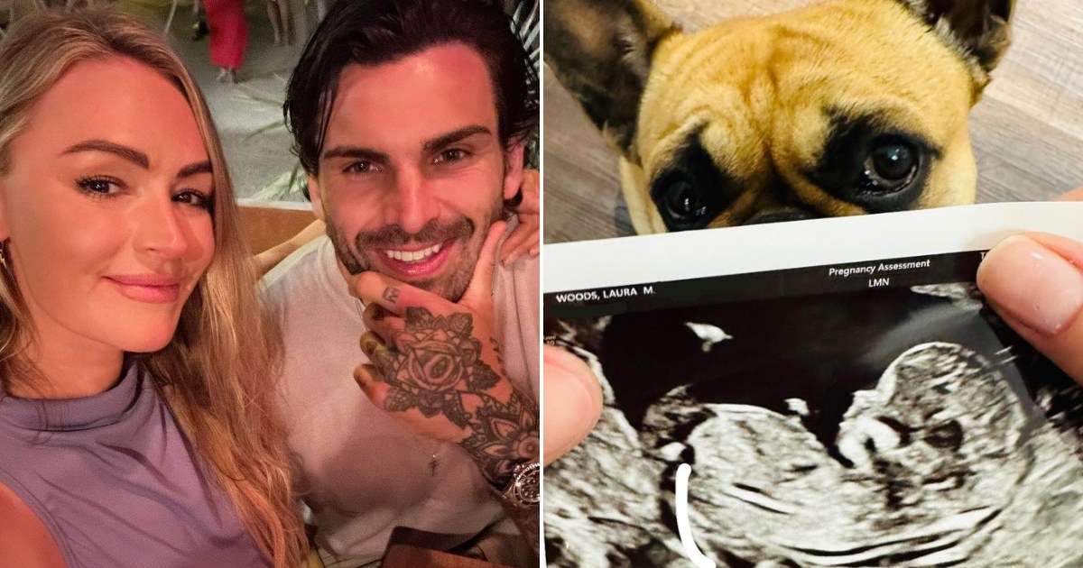 MetroUK's tweet card. The sports pundit and Love Island Lothario are set to become parents.