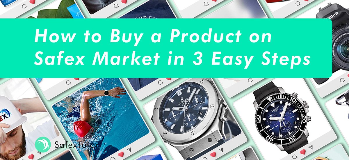 SafexTutor's tweet card. In this text, I’m explaining how to become part of the Safex ecosystem by shopping at Safex Market — a fast-growing marketplace supported…