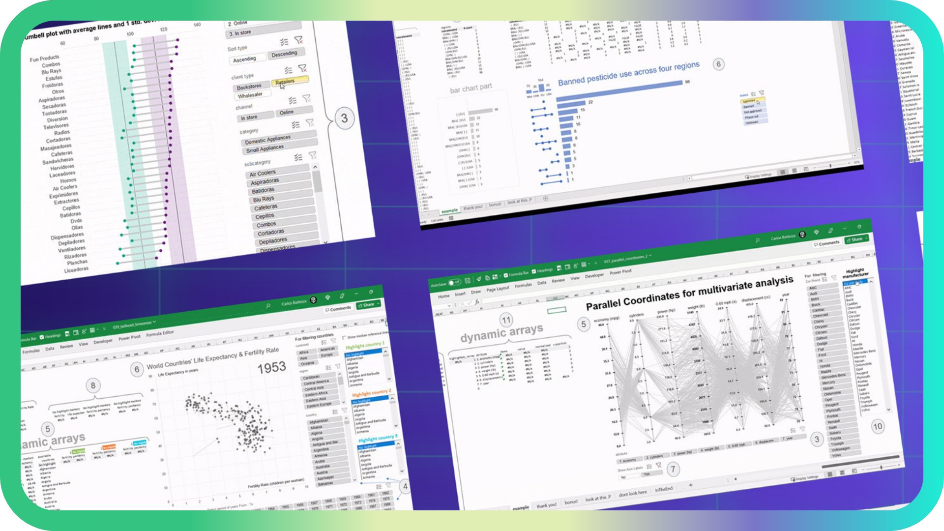 ExcelSummit's tweet card. Learn the most important considerations for presenting data in a way that resonates with your audience.