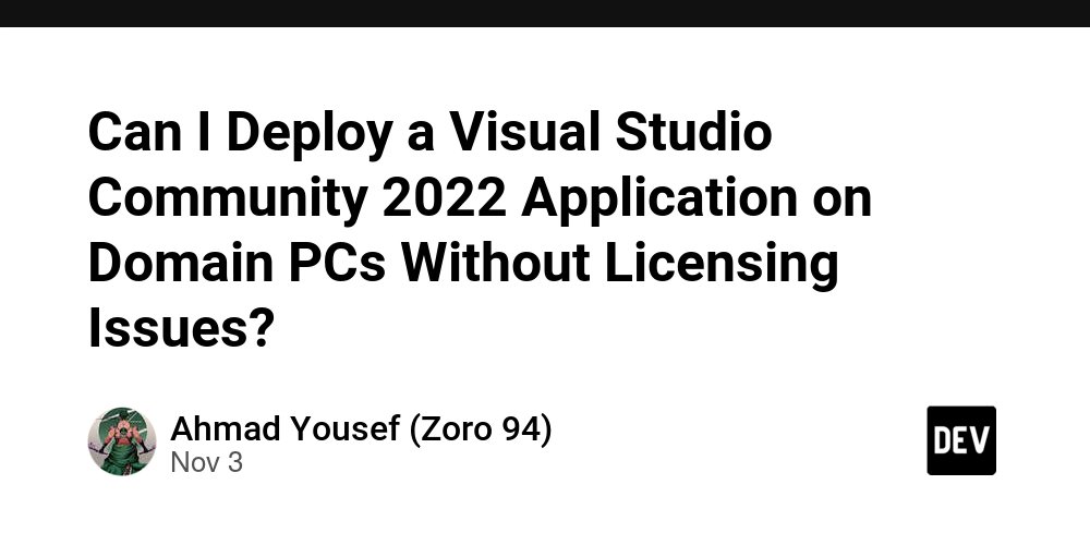 prod42net's tweet card. I am developing an application using Microsoft Visual Studio Community 2022 (64-bit) - Current on my...