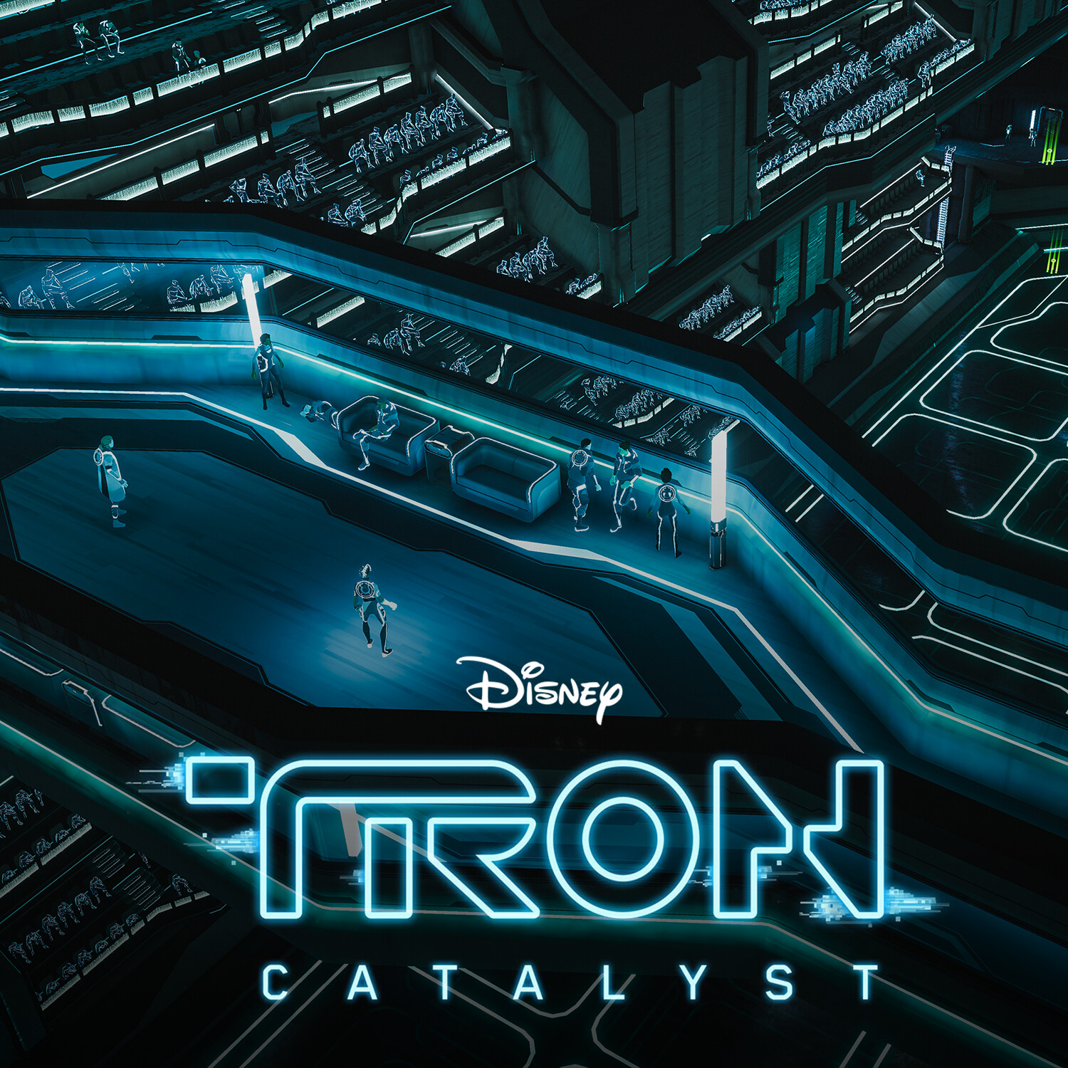 BeatrizGamero_'s tweet card. As part of the Environment Art team on TRON: Catalyst, I had the opportunity to contribute to Arena 4A level. My responsibilities included set dressing, creating modular and unique props which I...