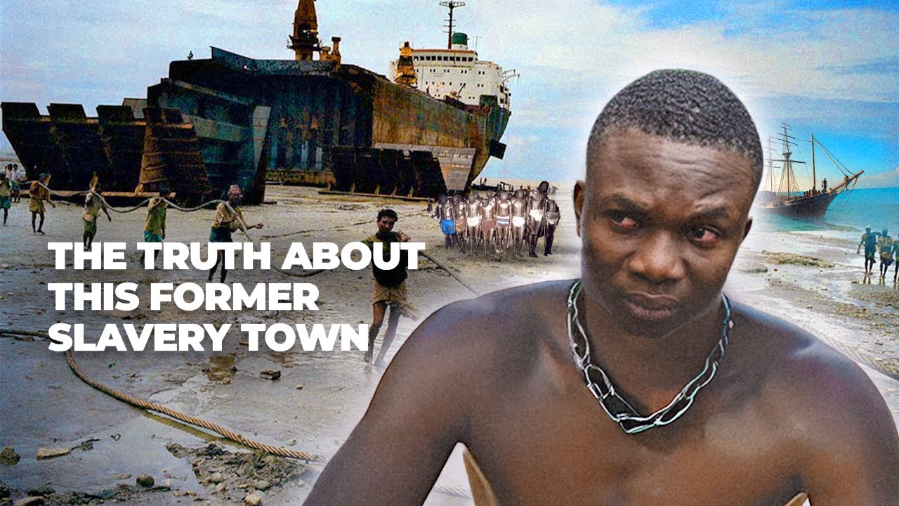 the_smallie's tweet card. The truth about this former slavery town